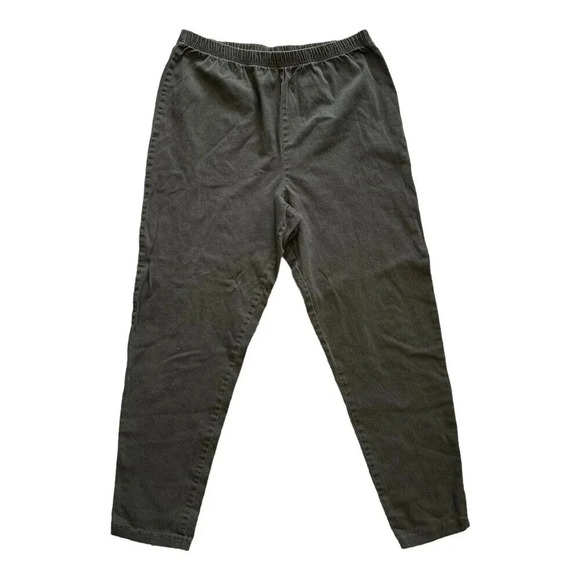 Falls Creek Olive Green Casual Pants XL - Picture 1 of 3